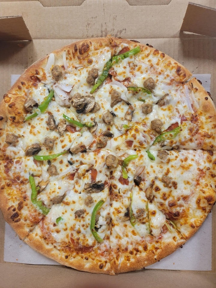 Malai Boti Pizza.