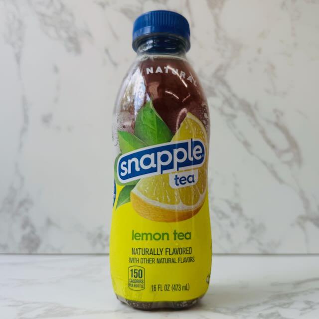 Snapple Lemon Tea.