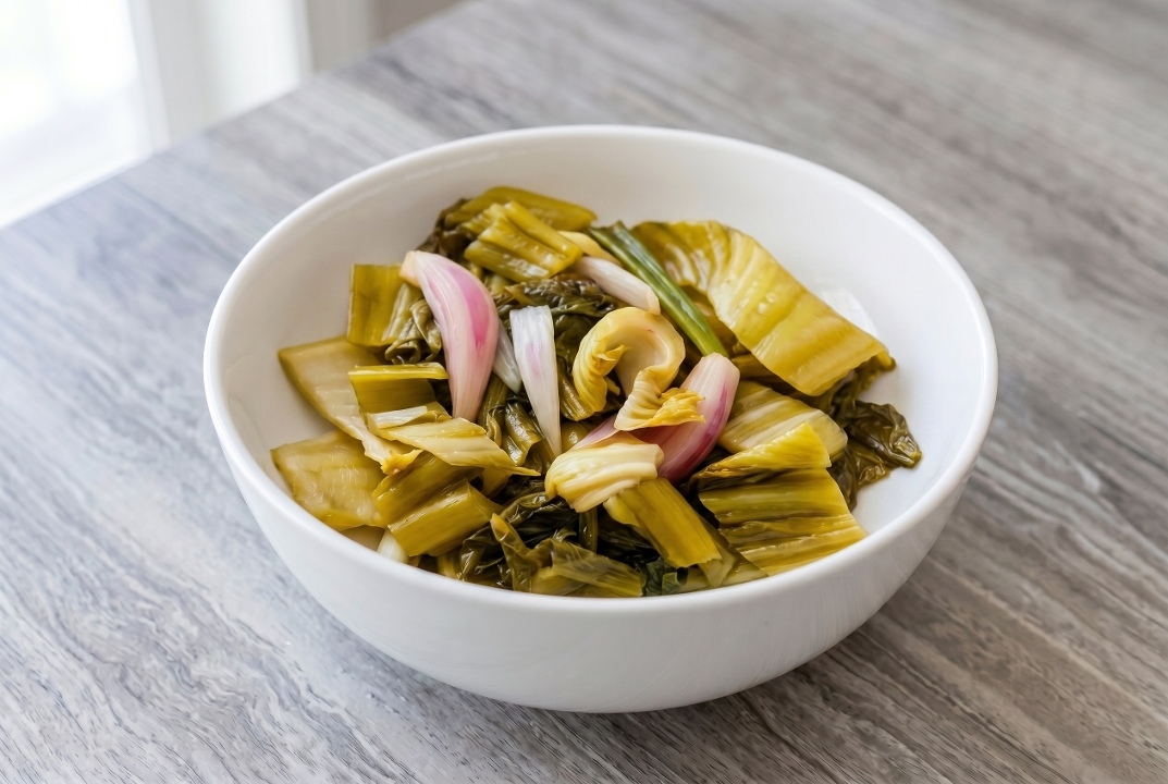 Pickled Mustard Greens - Dua Cai Mui.