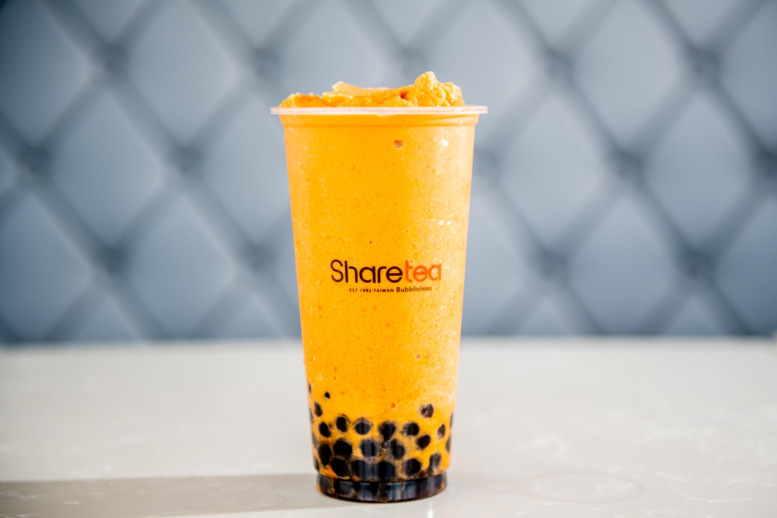 Thai Tea Ice Blended with Pearl (41).