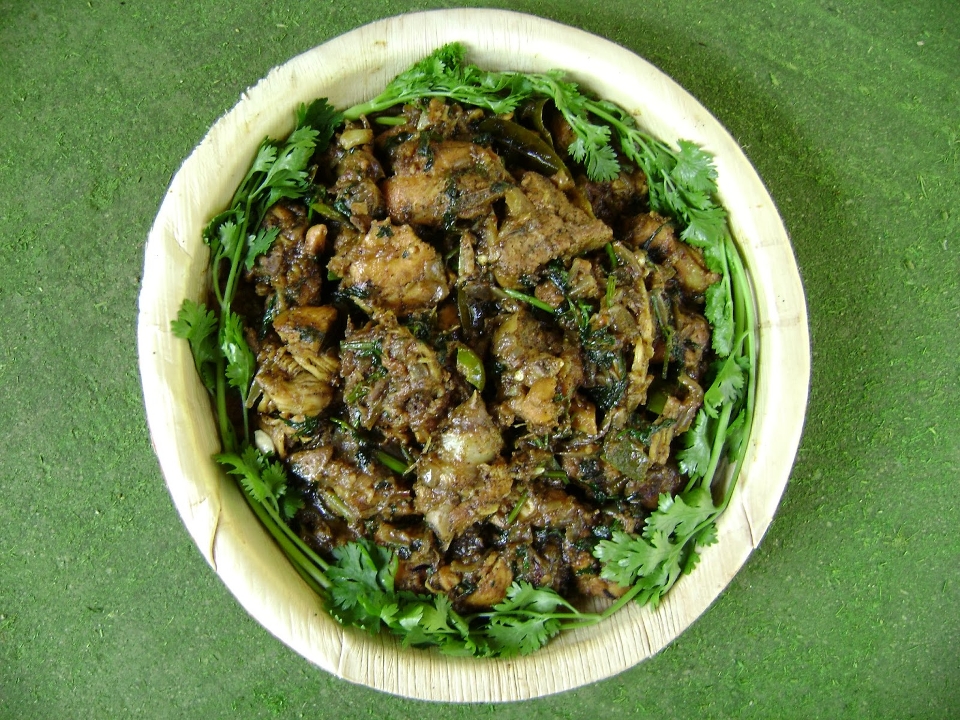 Spicy Coriander Chicken Fry (Apetizer).