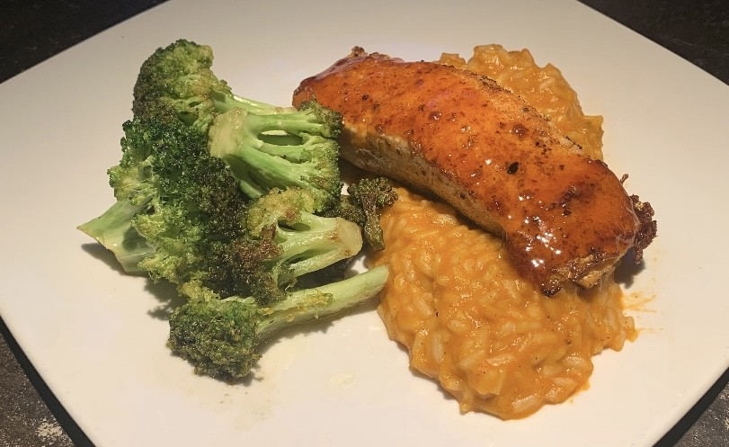 Sweet Chili Salmon.