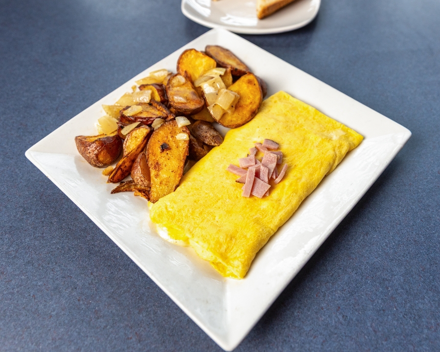 Ham & Cheese Omelette.