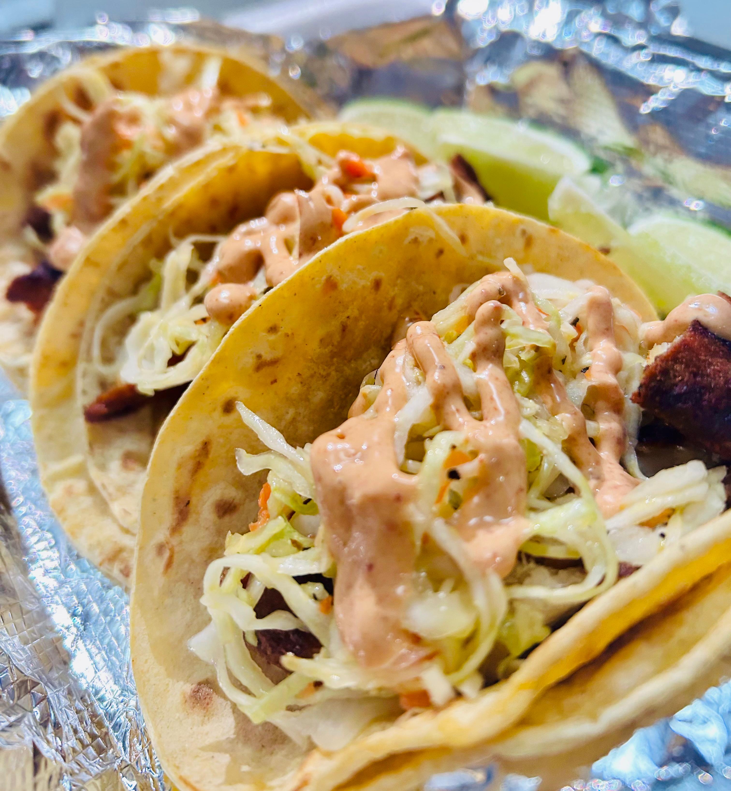 Fish Tacos.