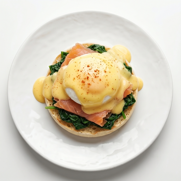 Smoked Salmon Benedict.