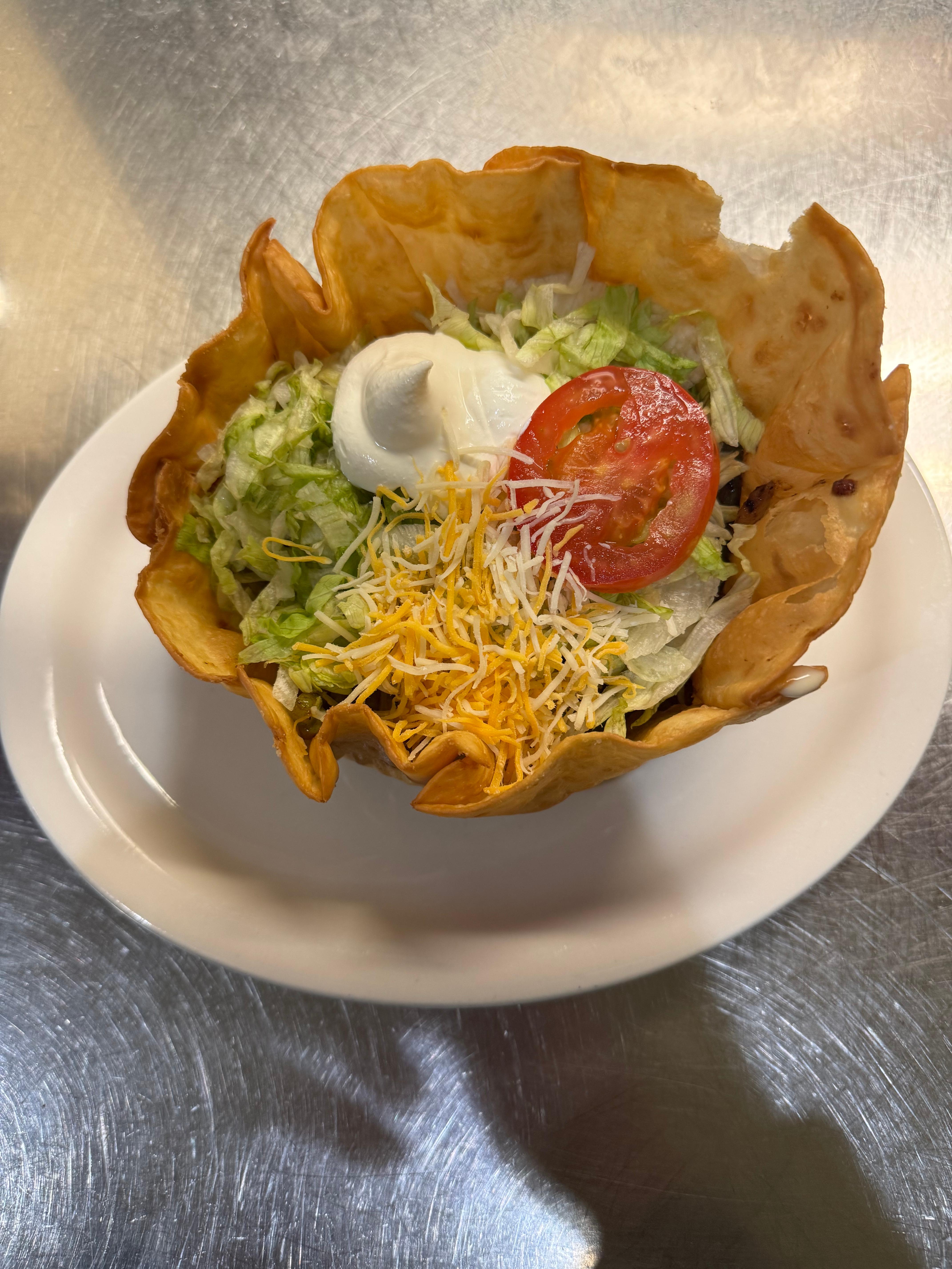 Fajita Taco Salad.