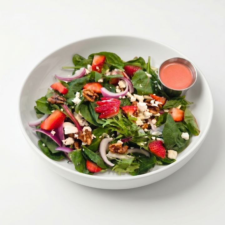 Strawberry Spinach Salad - Lunch.