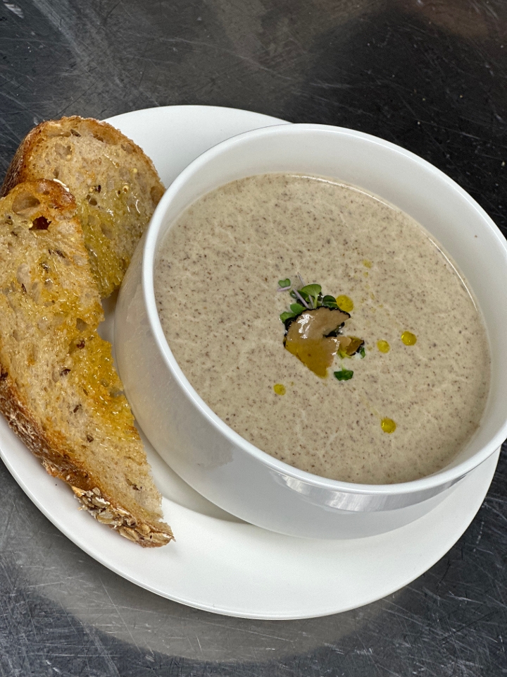 Mushroom Cream Soup.