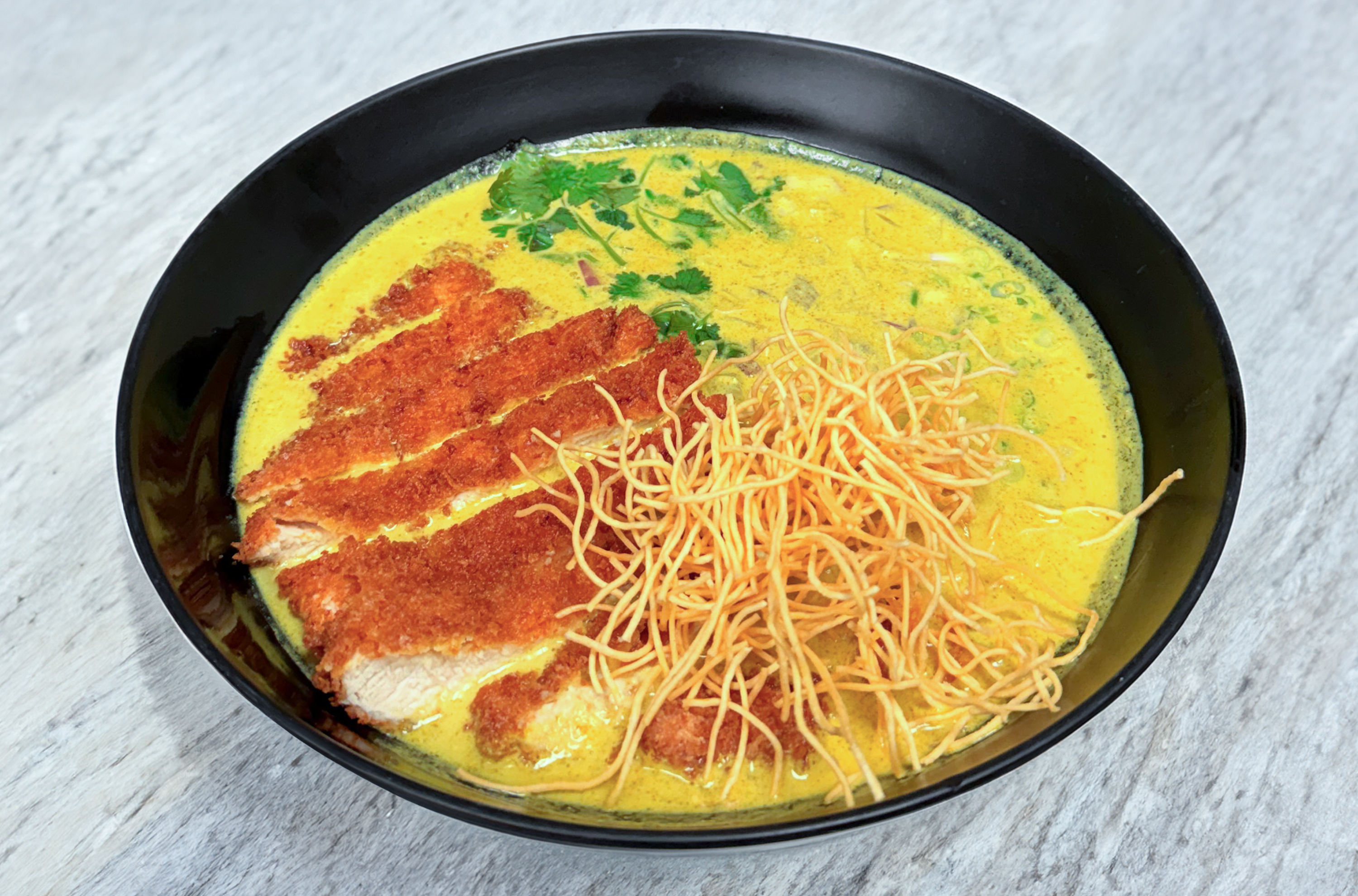 Green Curry Ramen.
