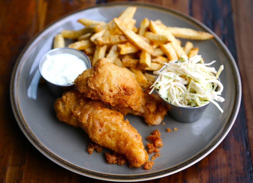 Fish and Chips.
