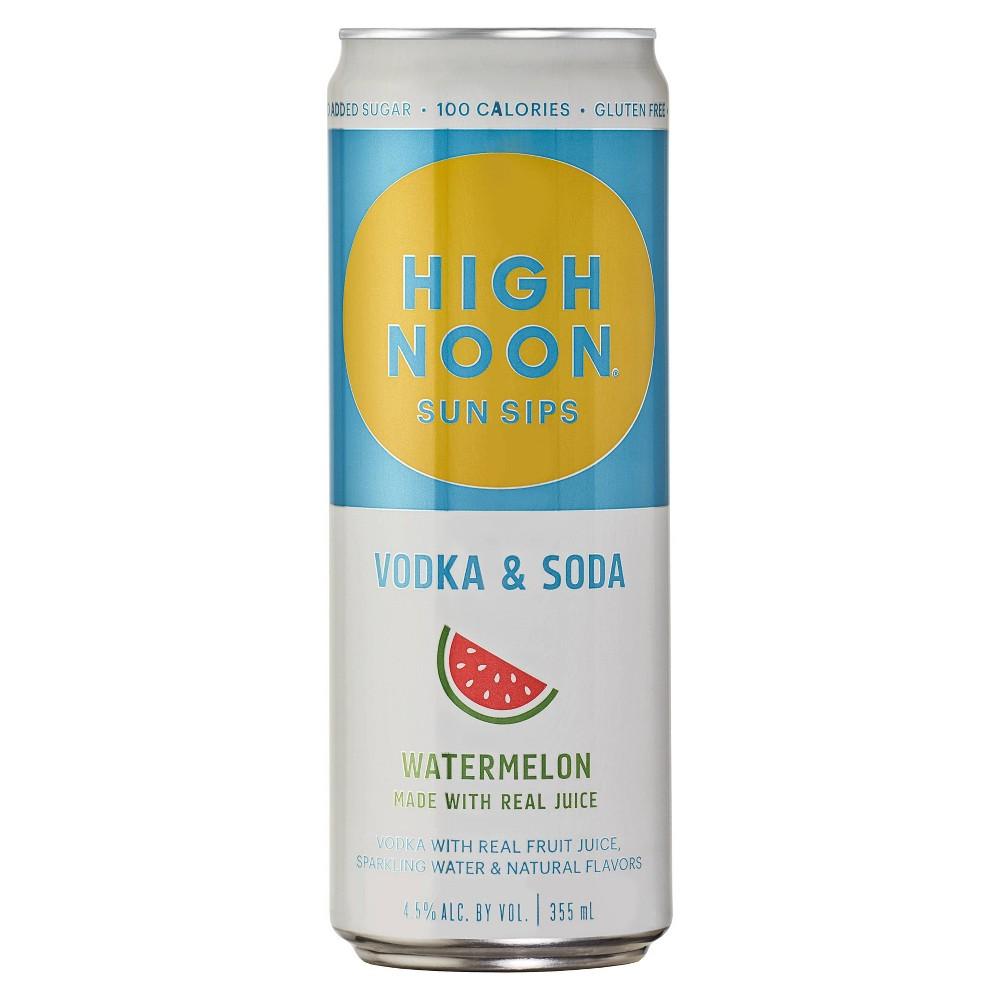 High Noon Watermelon Vodka & Soda 335ml.