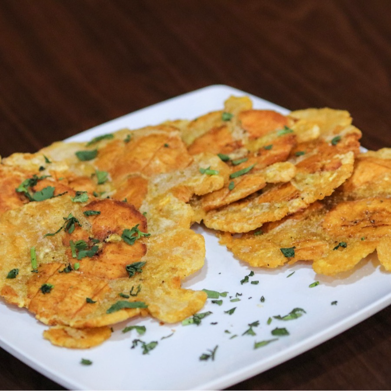 Patacones.