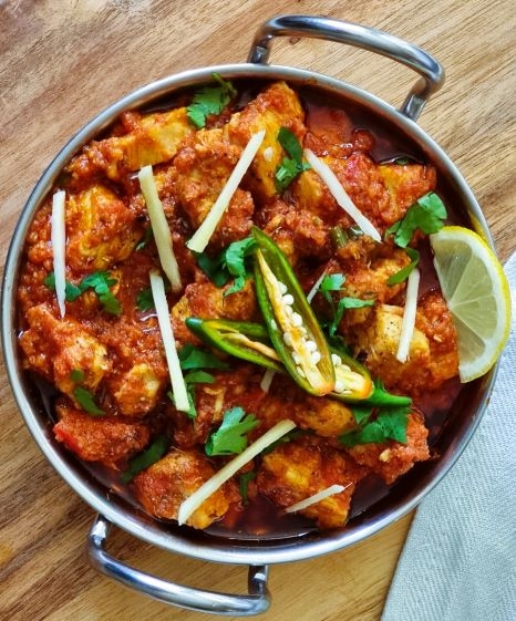 Kadhai Chicken.