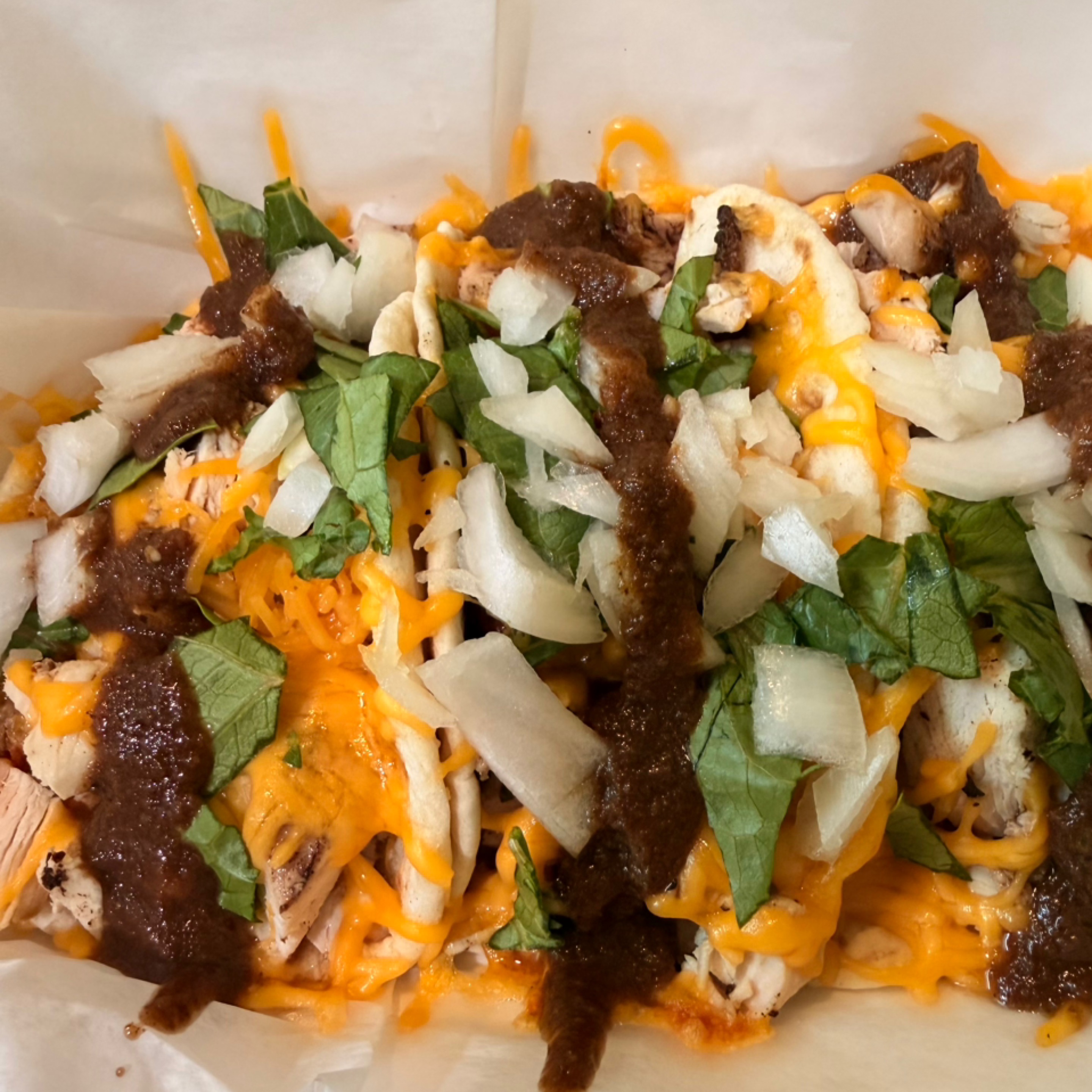 Jerk Chicken Tacos.