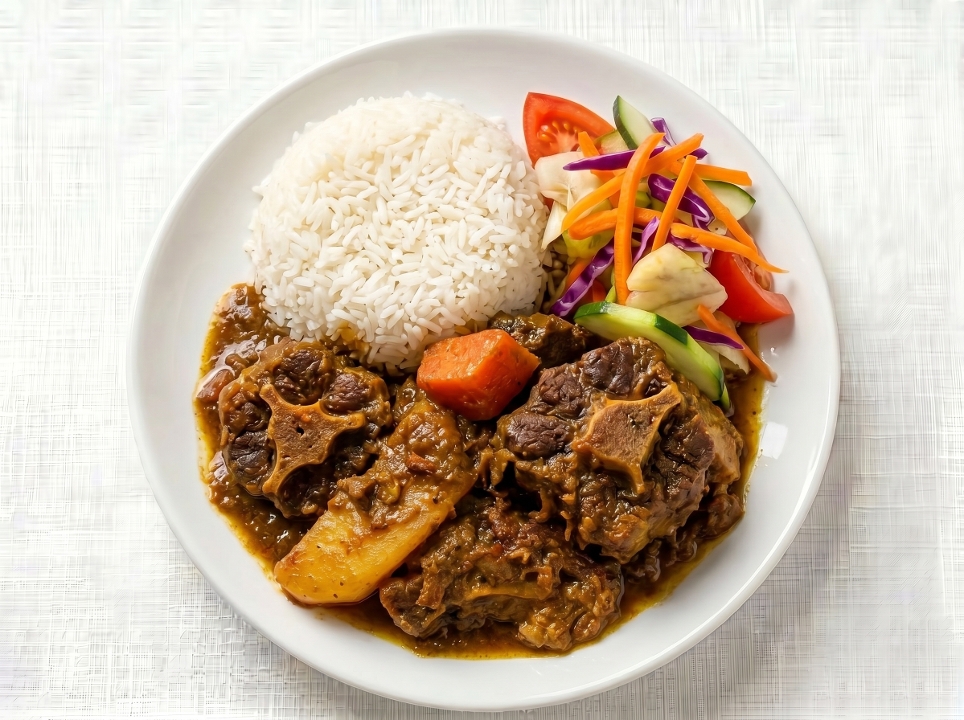 Large Curry Goat.