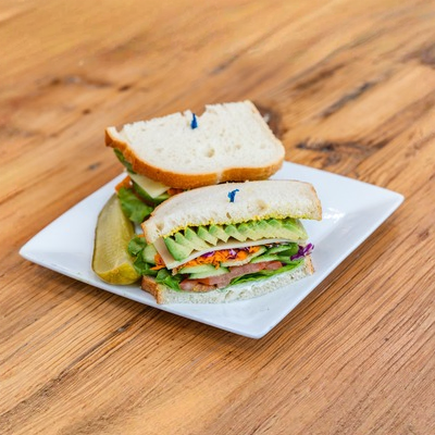 Fresh Veggie Sandwich.