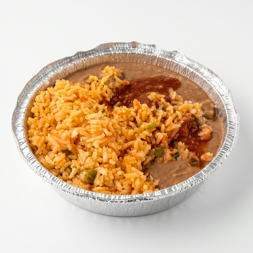 Side Rice & Beans.