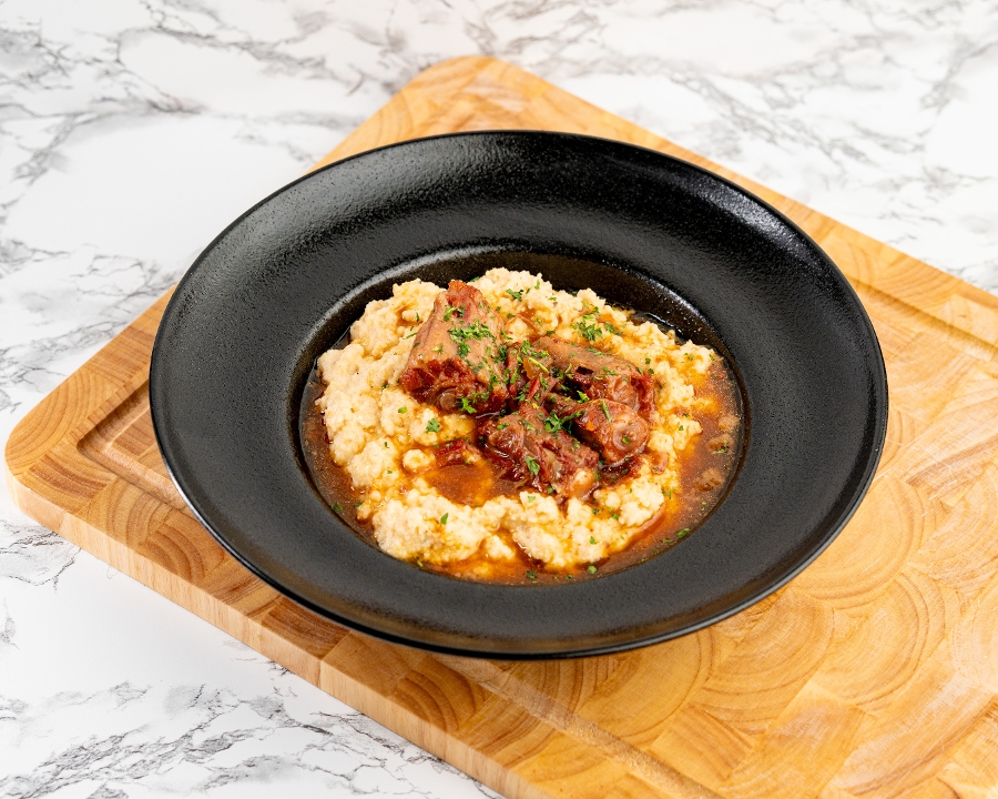 Oxtail and Grits.