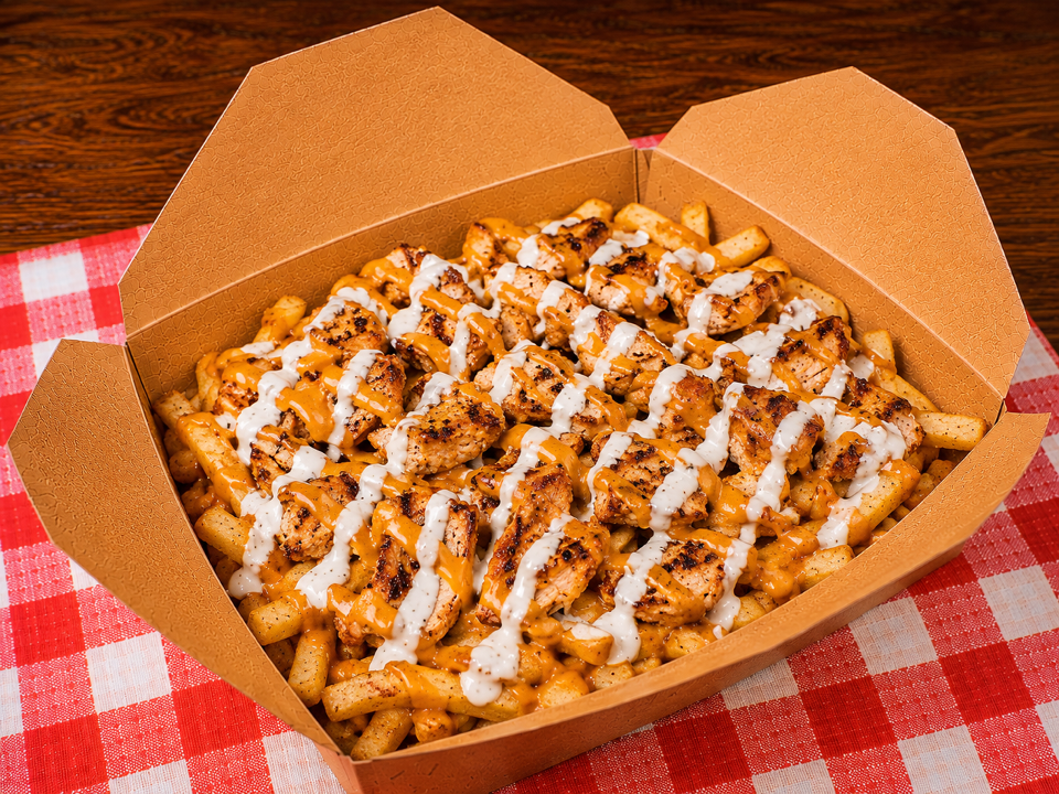 Gold Fever Grilled Chichen Fries Bowl.