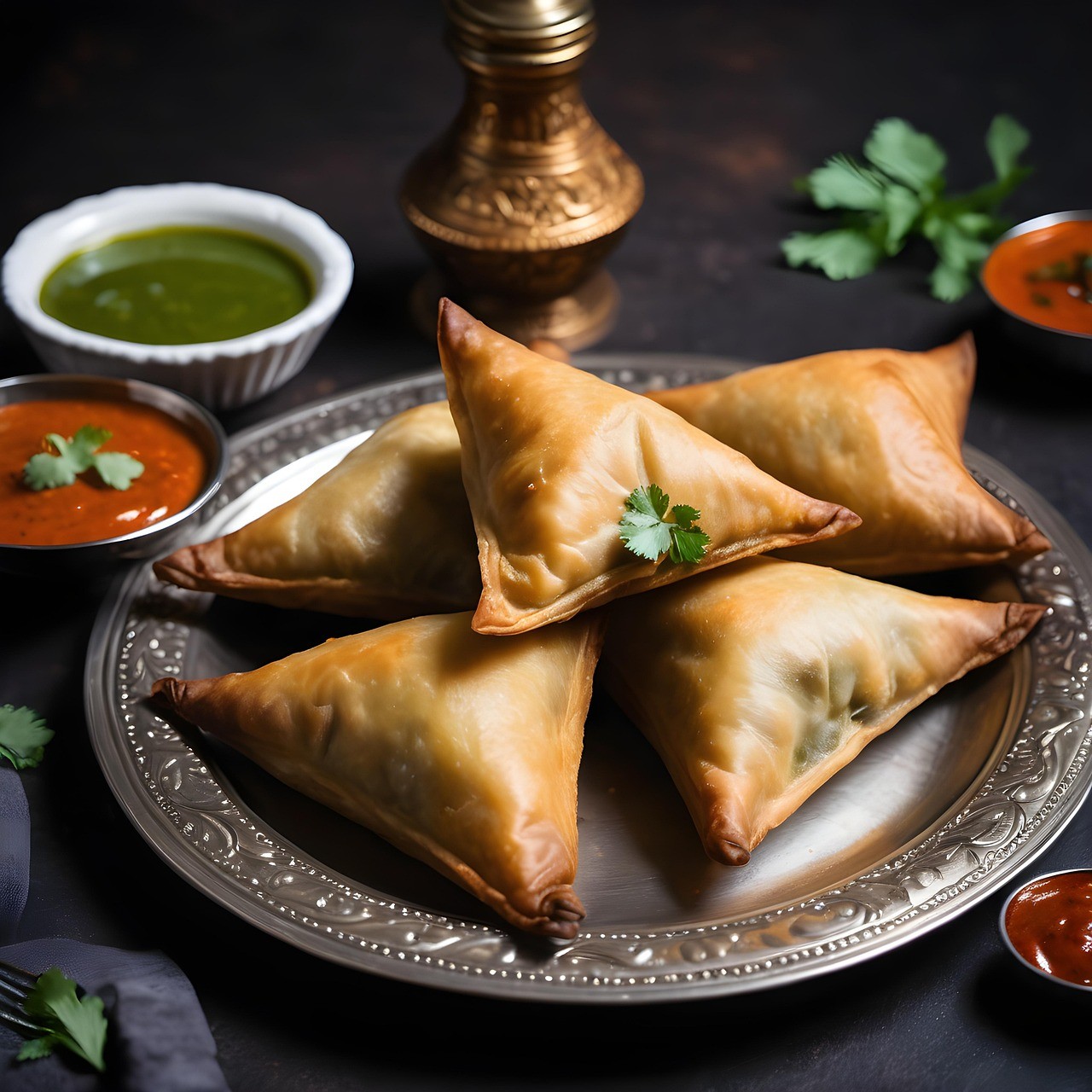 Lamb Samosa.
