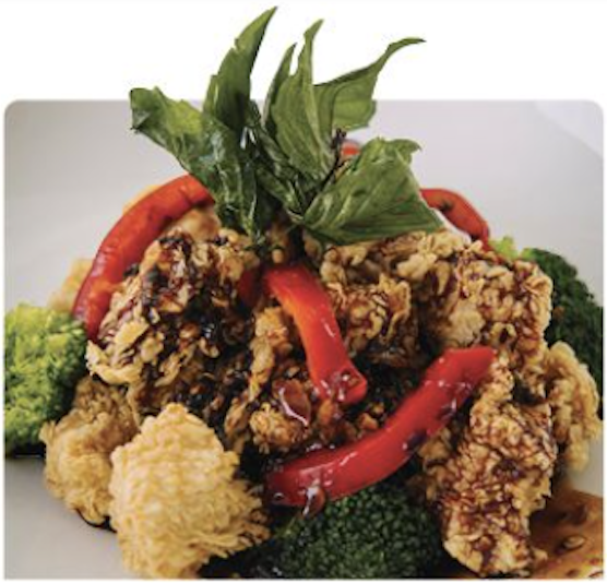 Krapow Crispy Chicken.