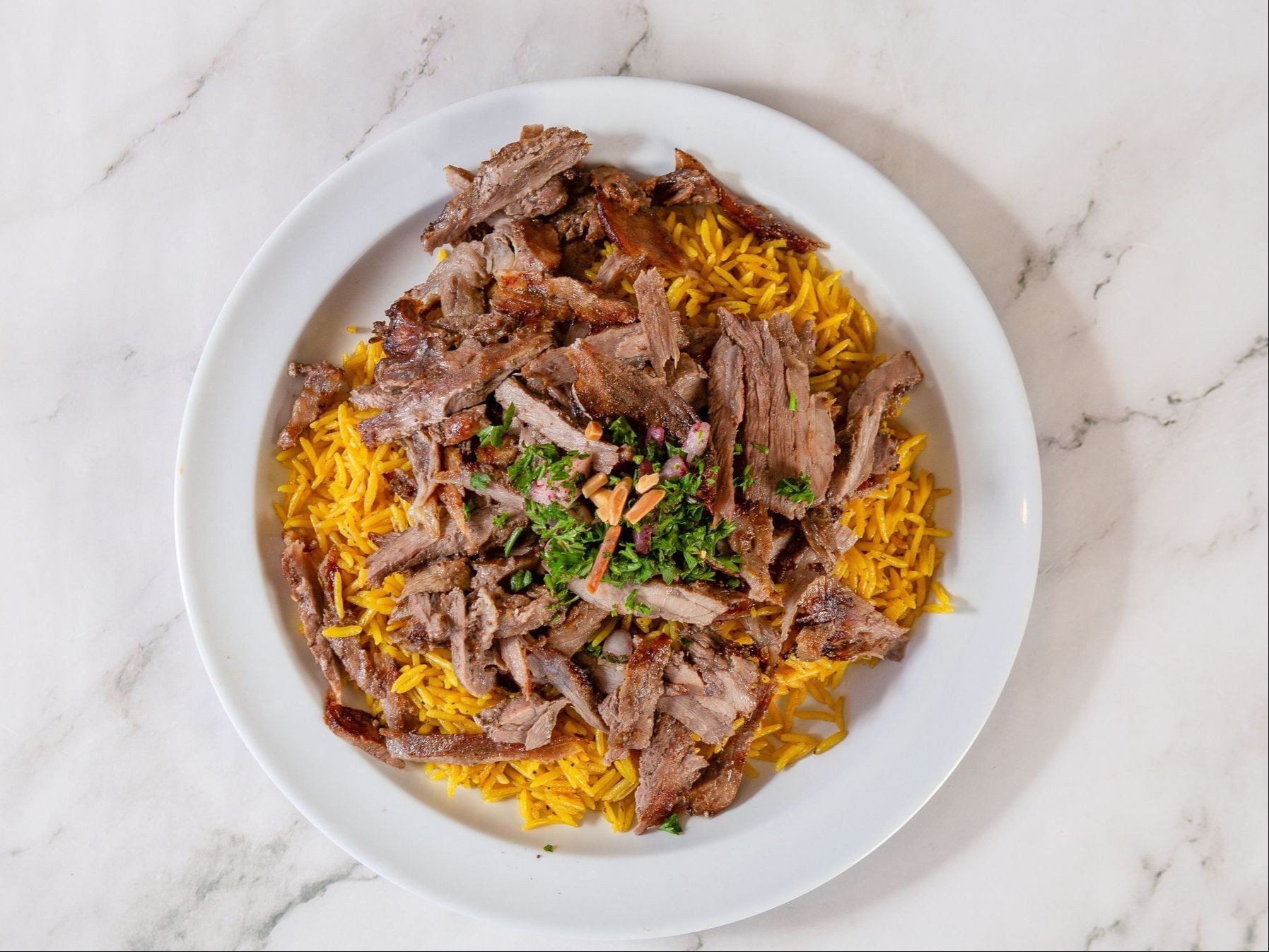 Shawarma Plate / صحن شاورما.