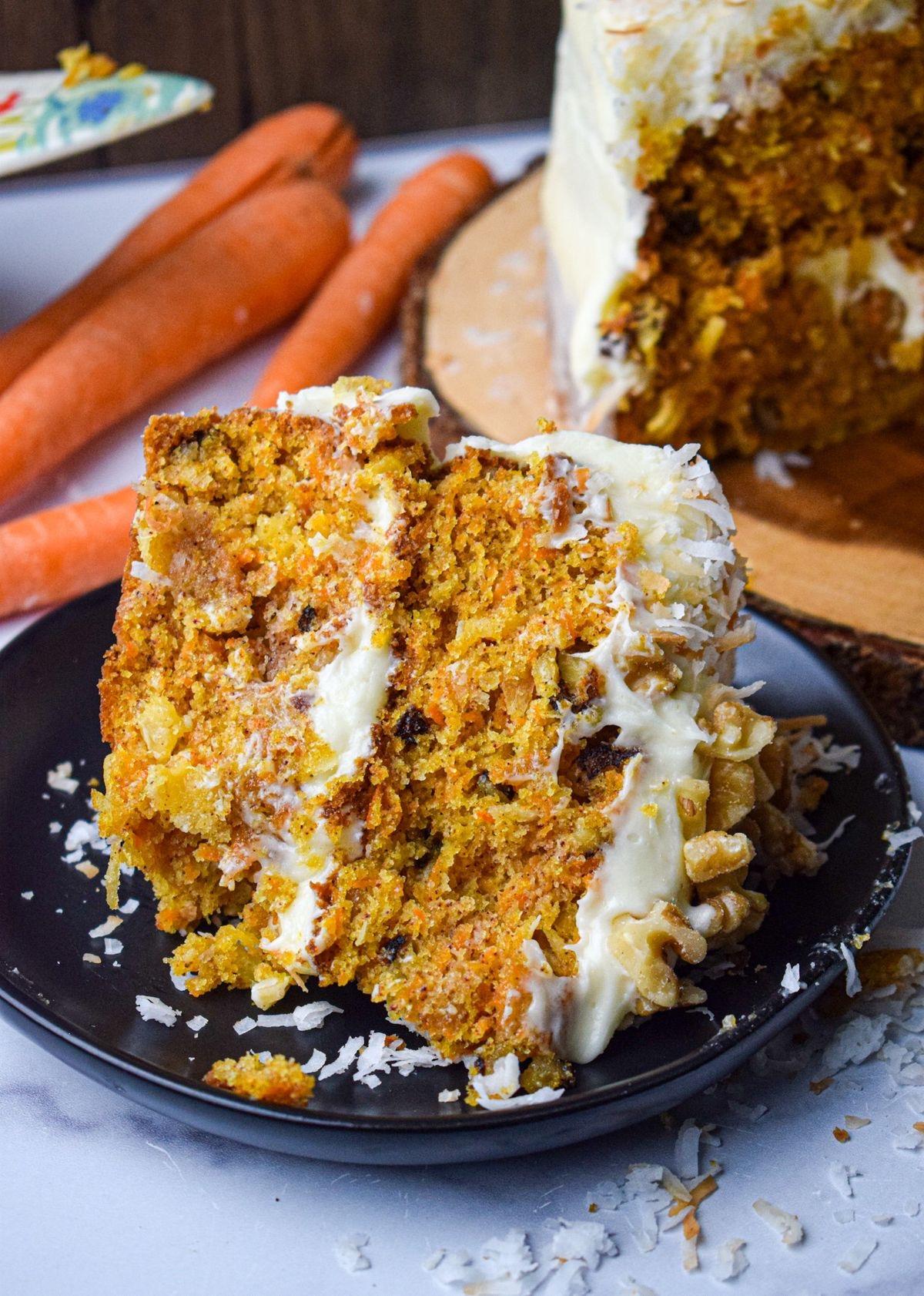 Stuffed Pecan Coconut Slice.