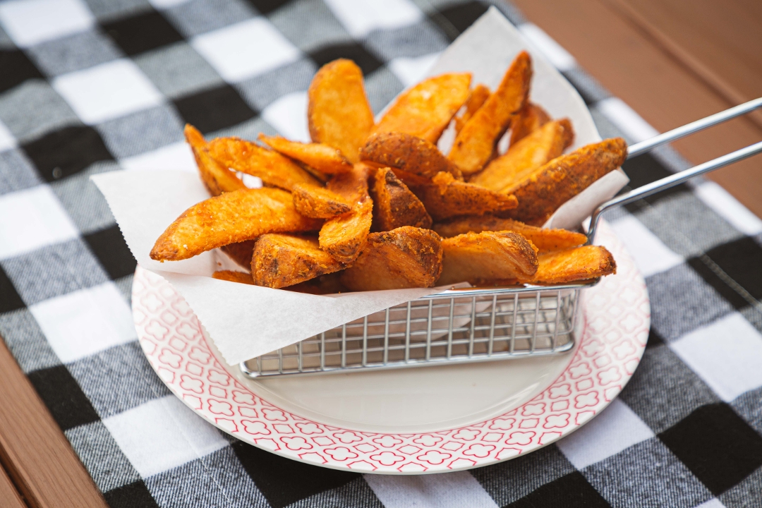Potato Wedges.