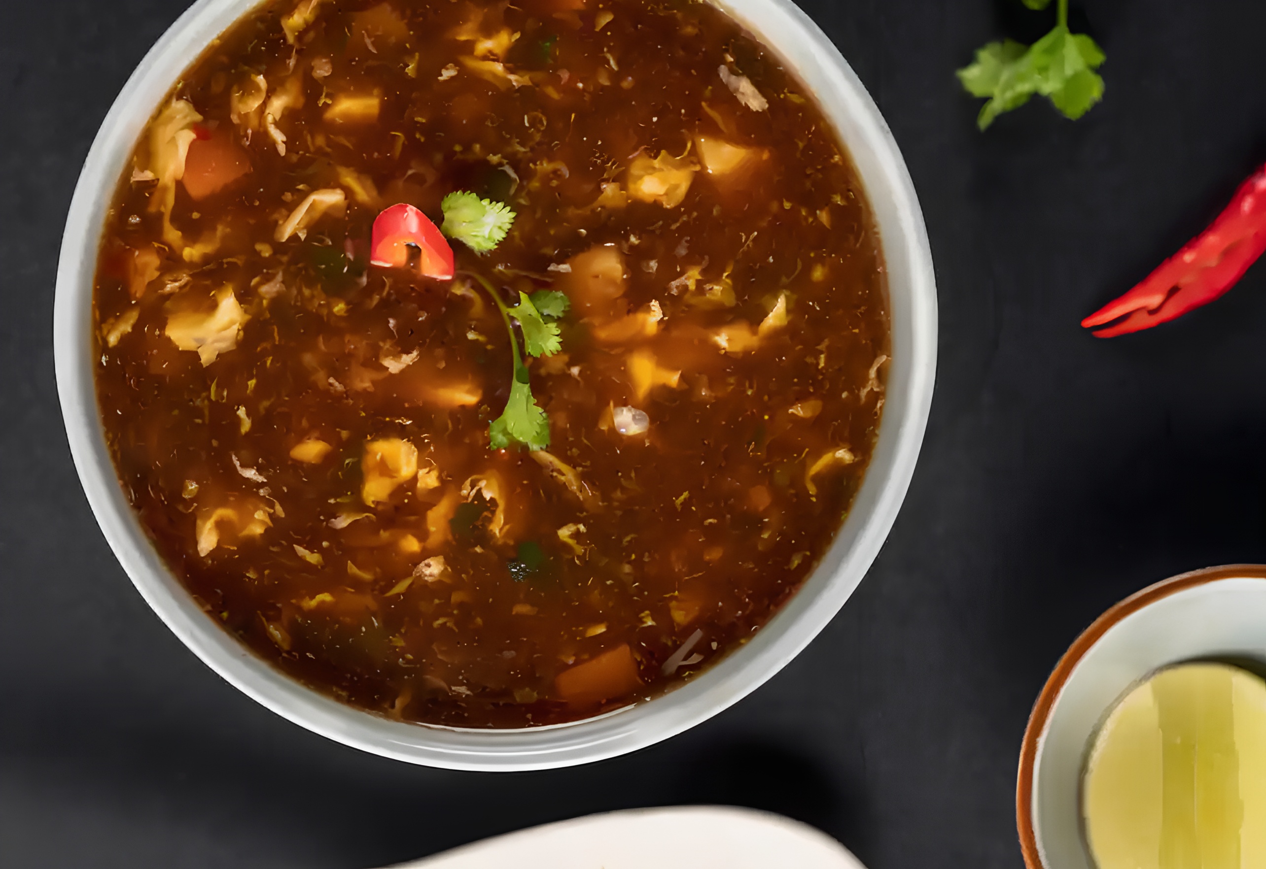 Chicken Hot & Sour Soup (16 oz).