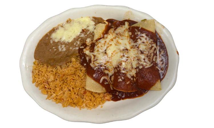 Enchiladas Trio.