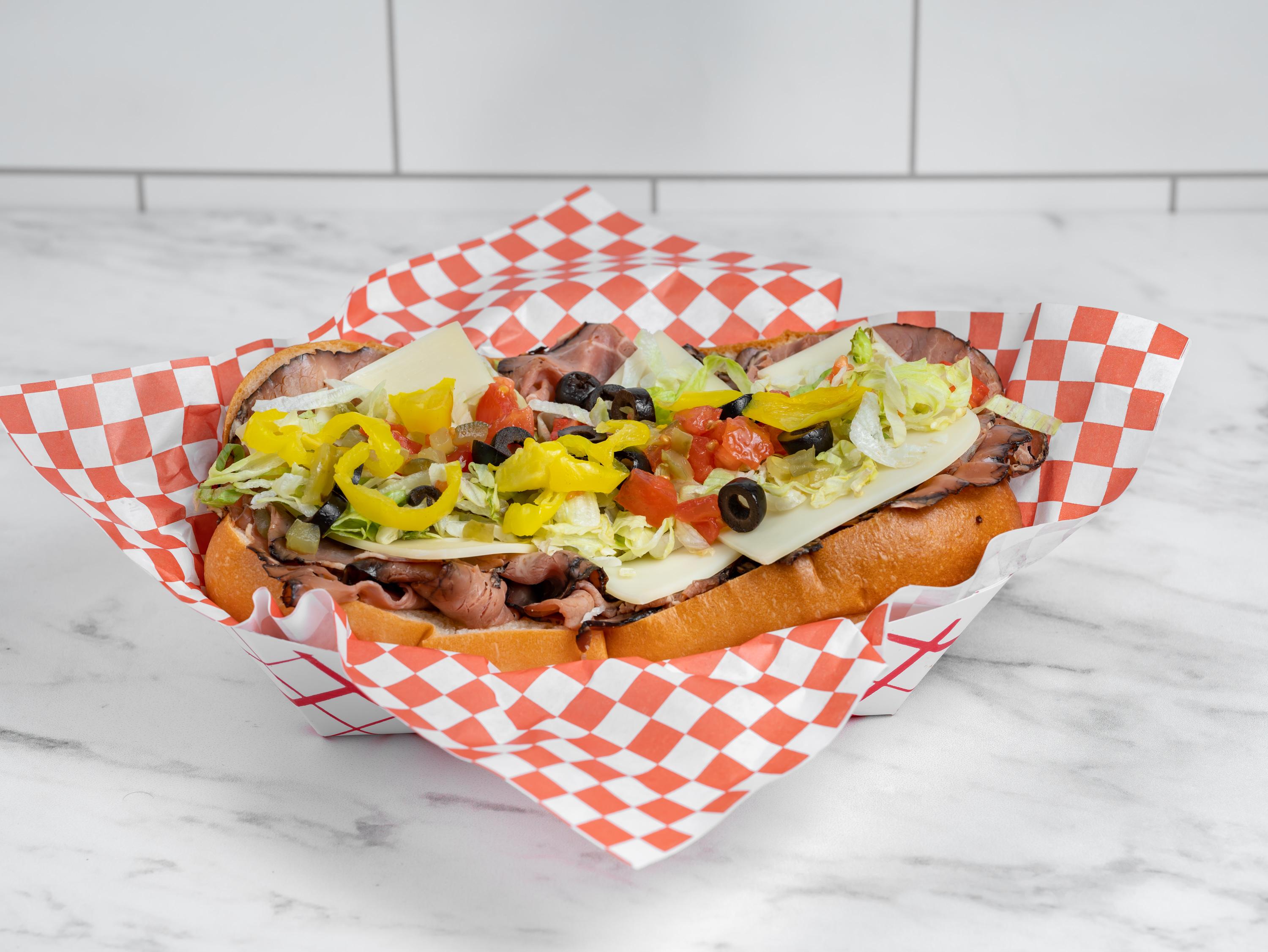 Roast Beef Sub.