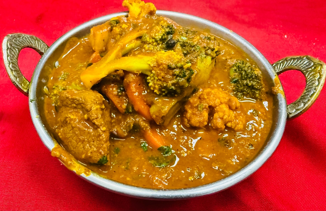Lamb Vegetable Curry.