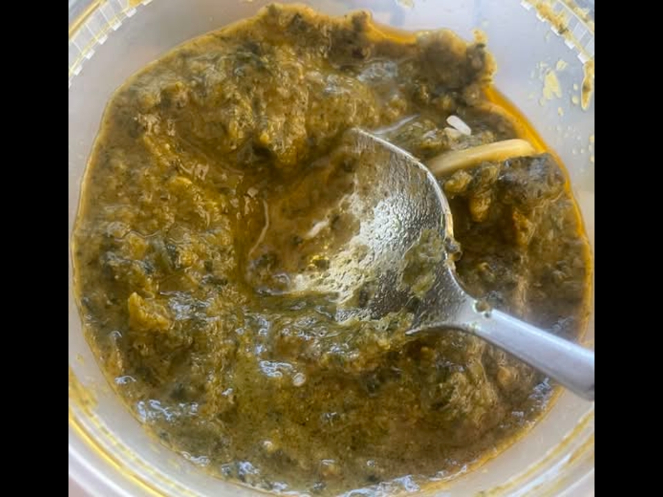 CHICKEN SAAG.