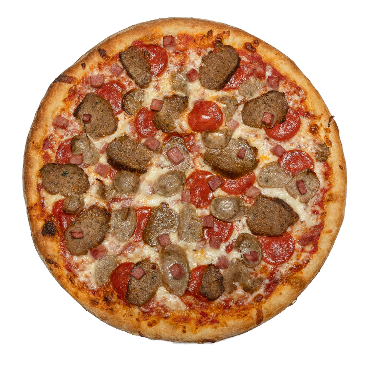M Meat Lovers Pizza.