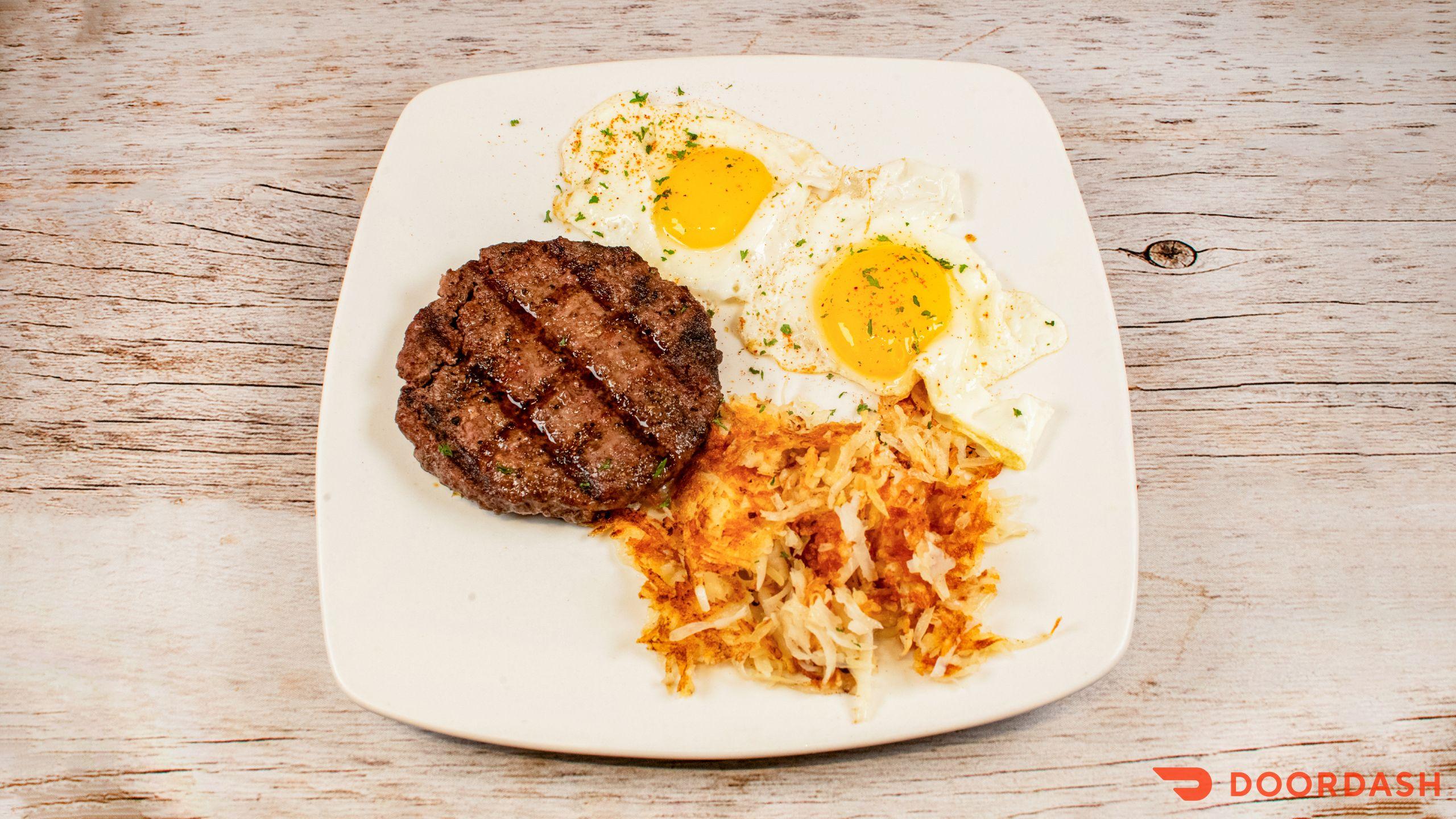 Chopped Sirloin Steak.