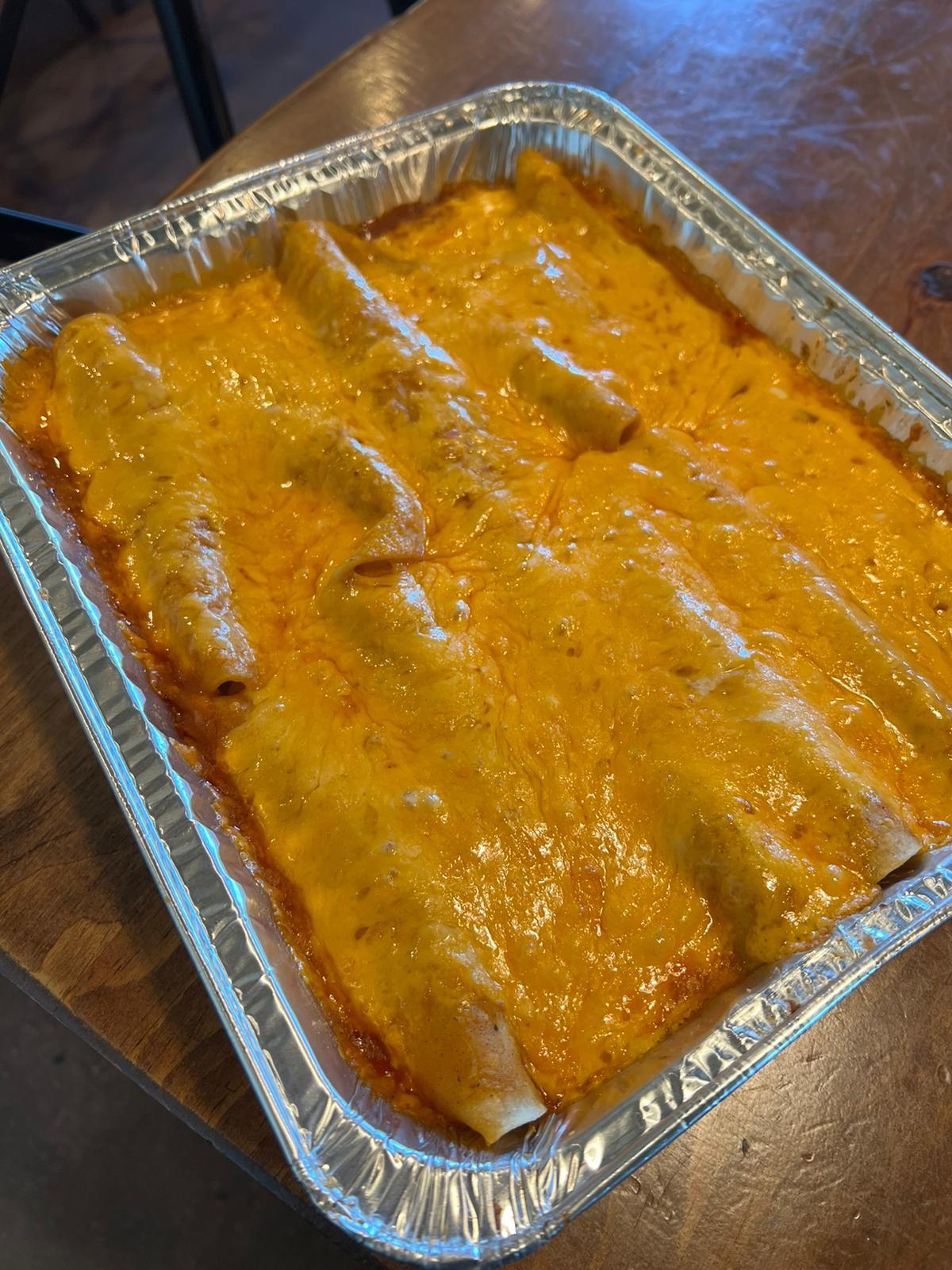 12 ENCHILADA CASSEROL.