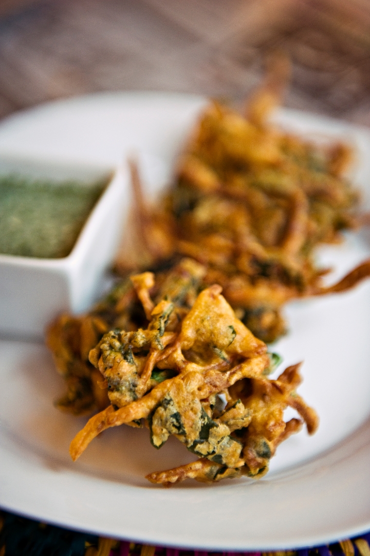 Pakoras.