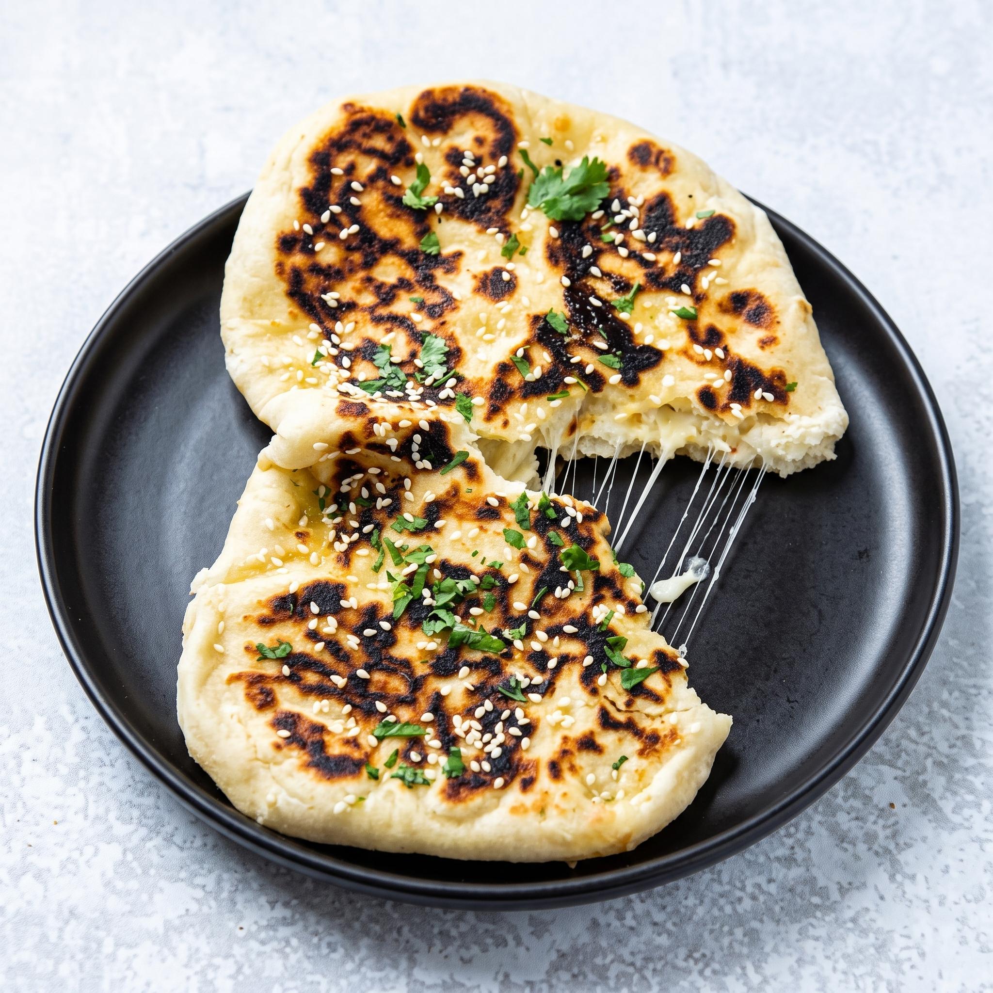Garlic & Cheese Naan.