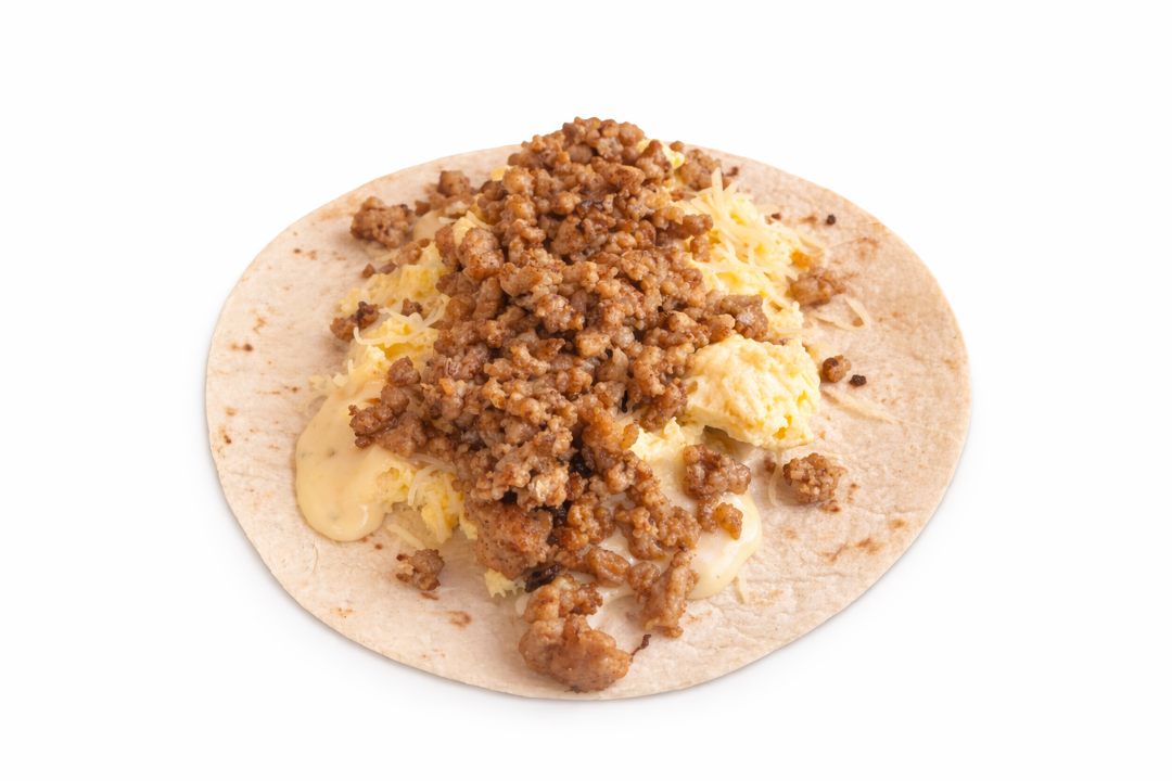 Pork Sausage Taco.