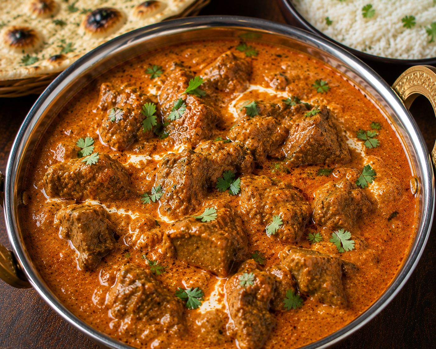 Goat Tikka Masala.