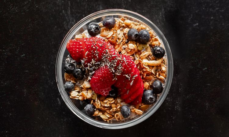 Berry Lavender Oats.