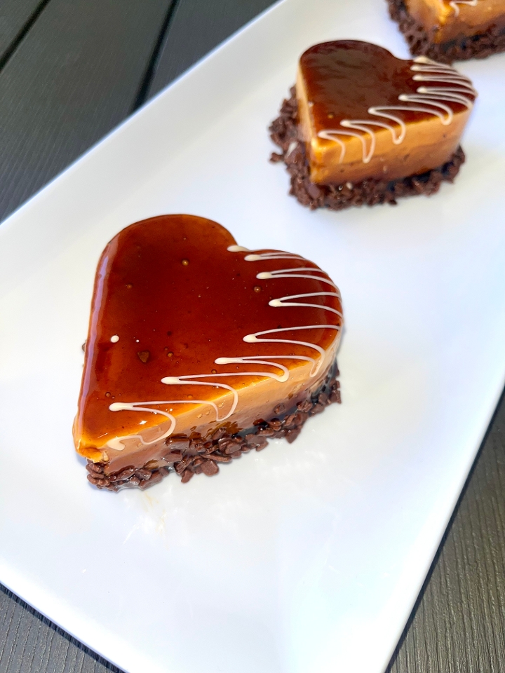 Caramel Chocolate Heart.
