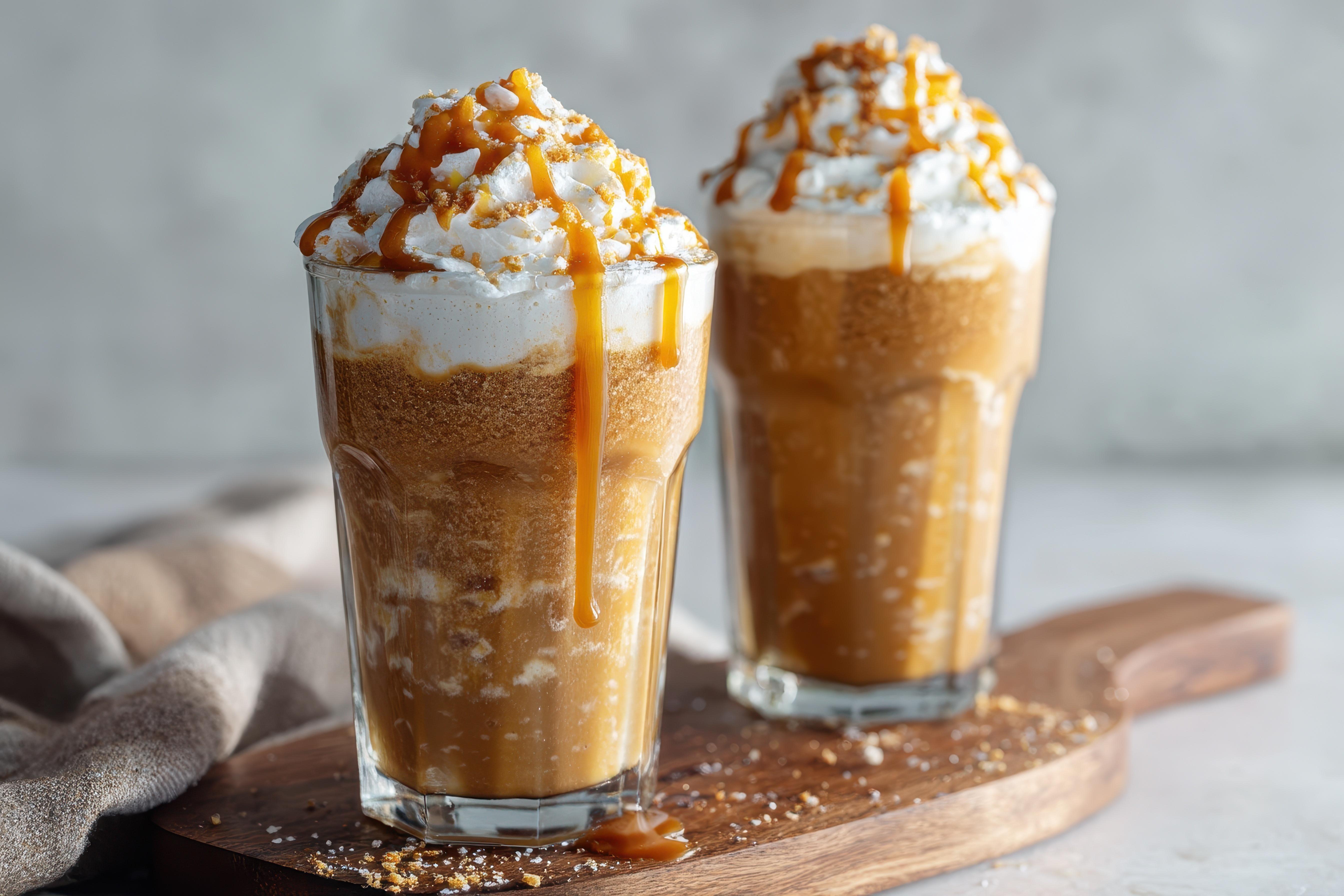 BLENDED PUMPKIN SPICE.