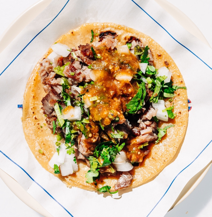 TACO SUADERO.