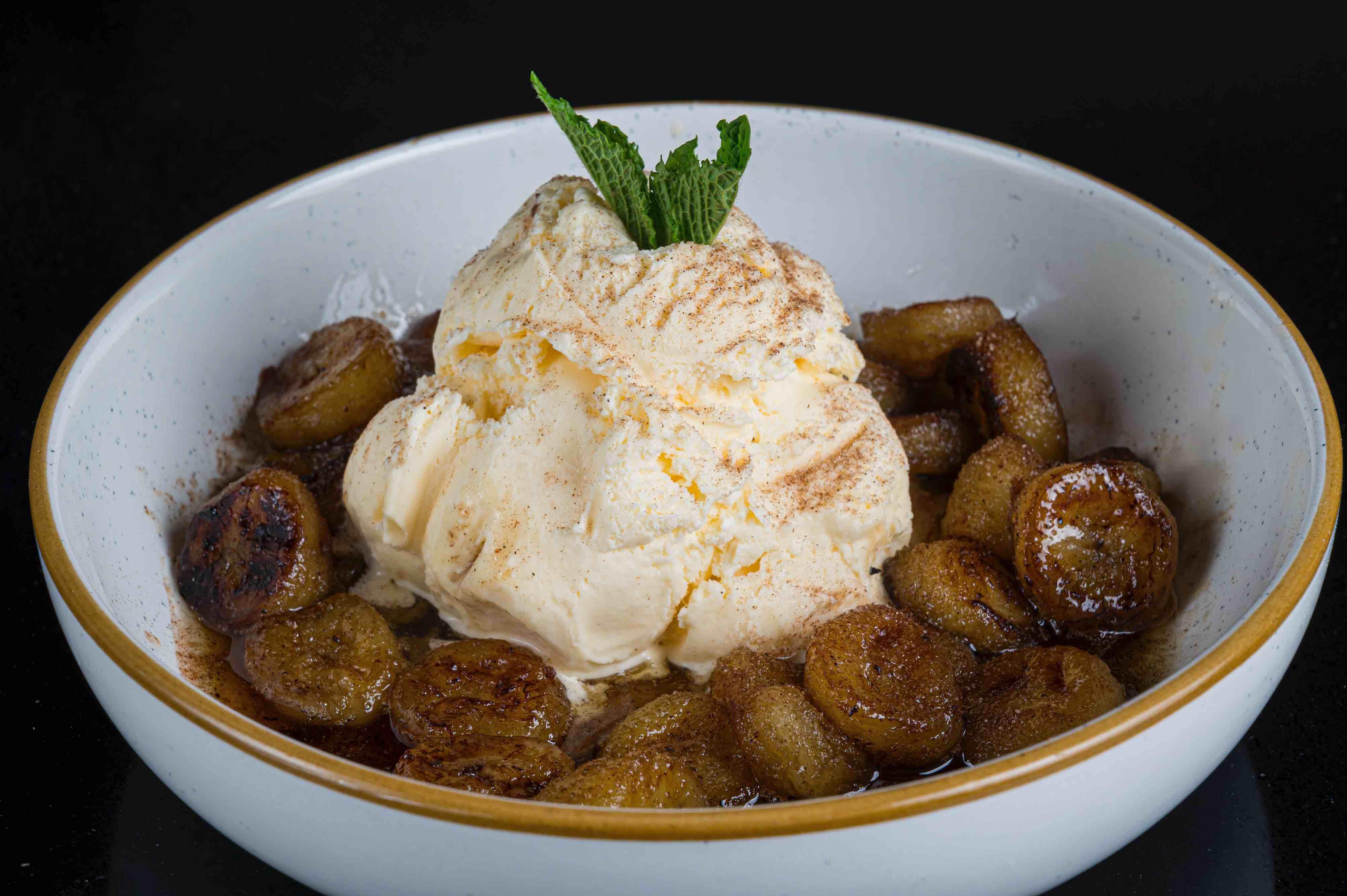 Caramelized Banana.