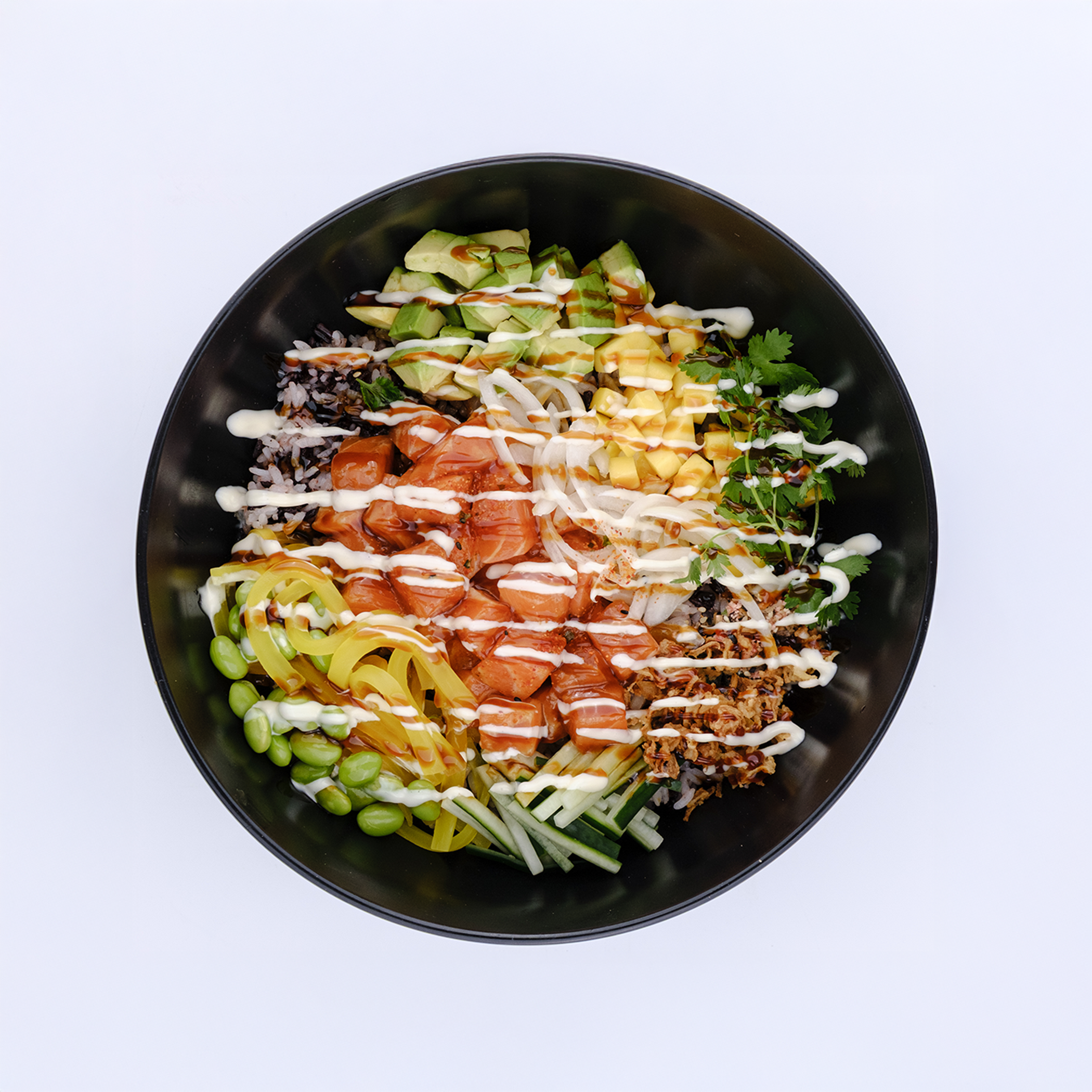 Salmon Poke Bowl.