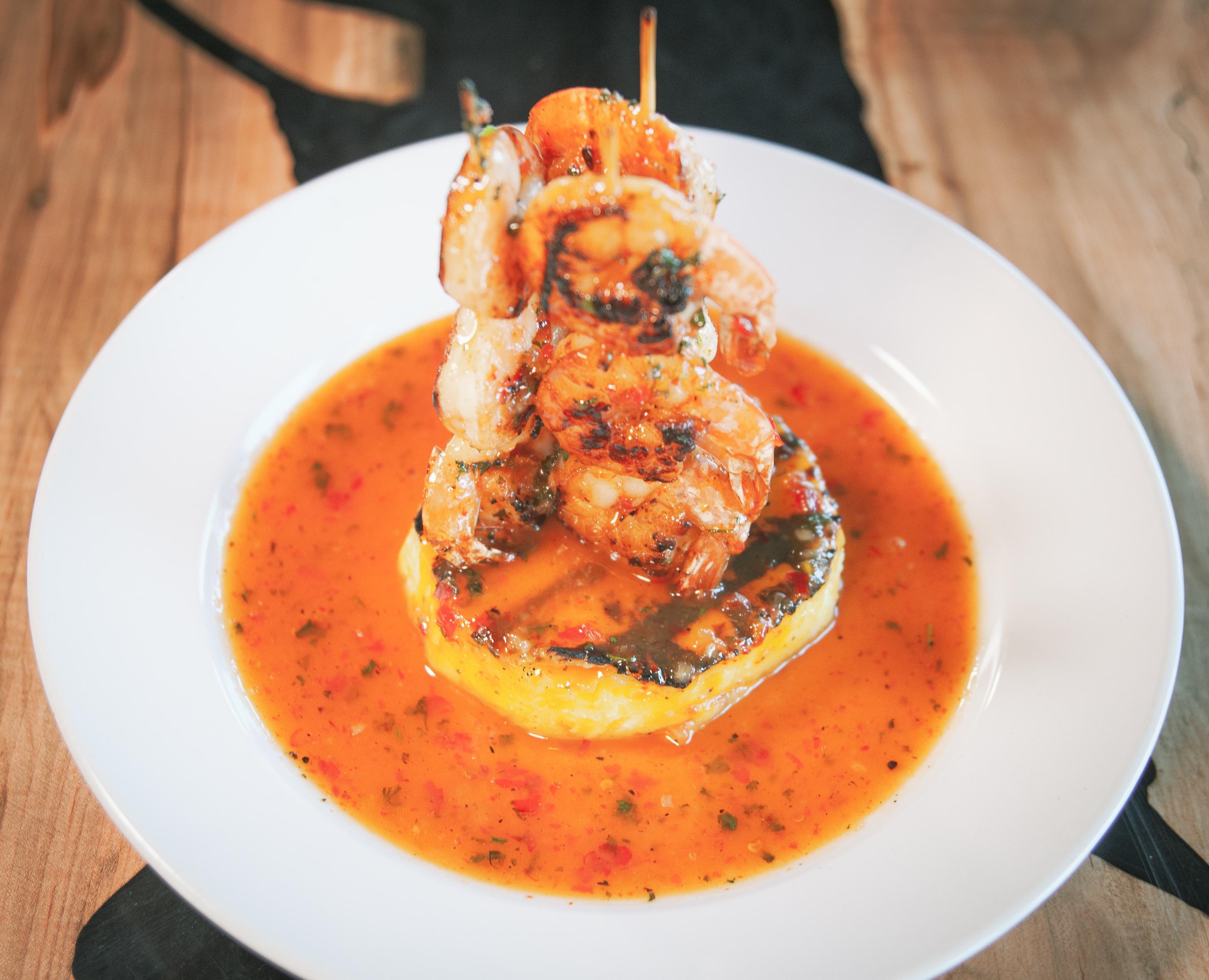 Grilled Shrimp Skewers.