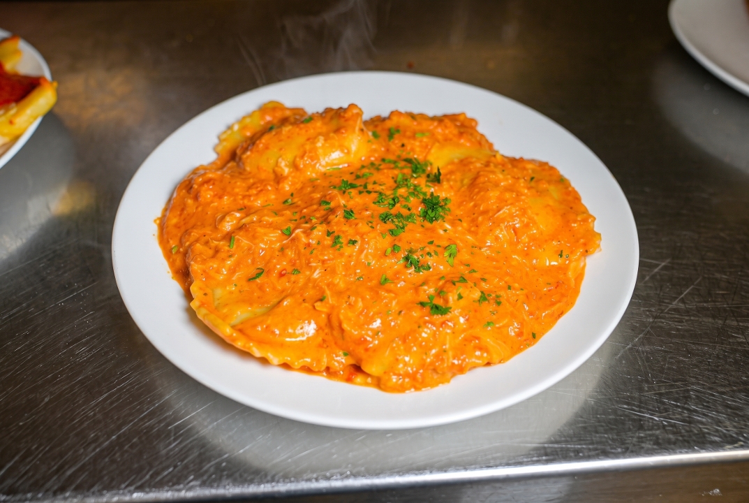 Crab Ravioli.