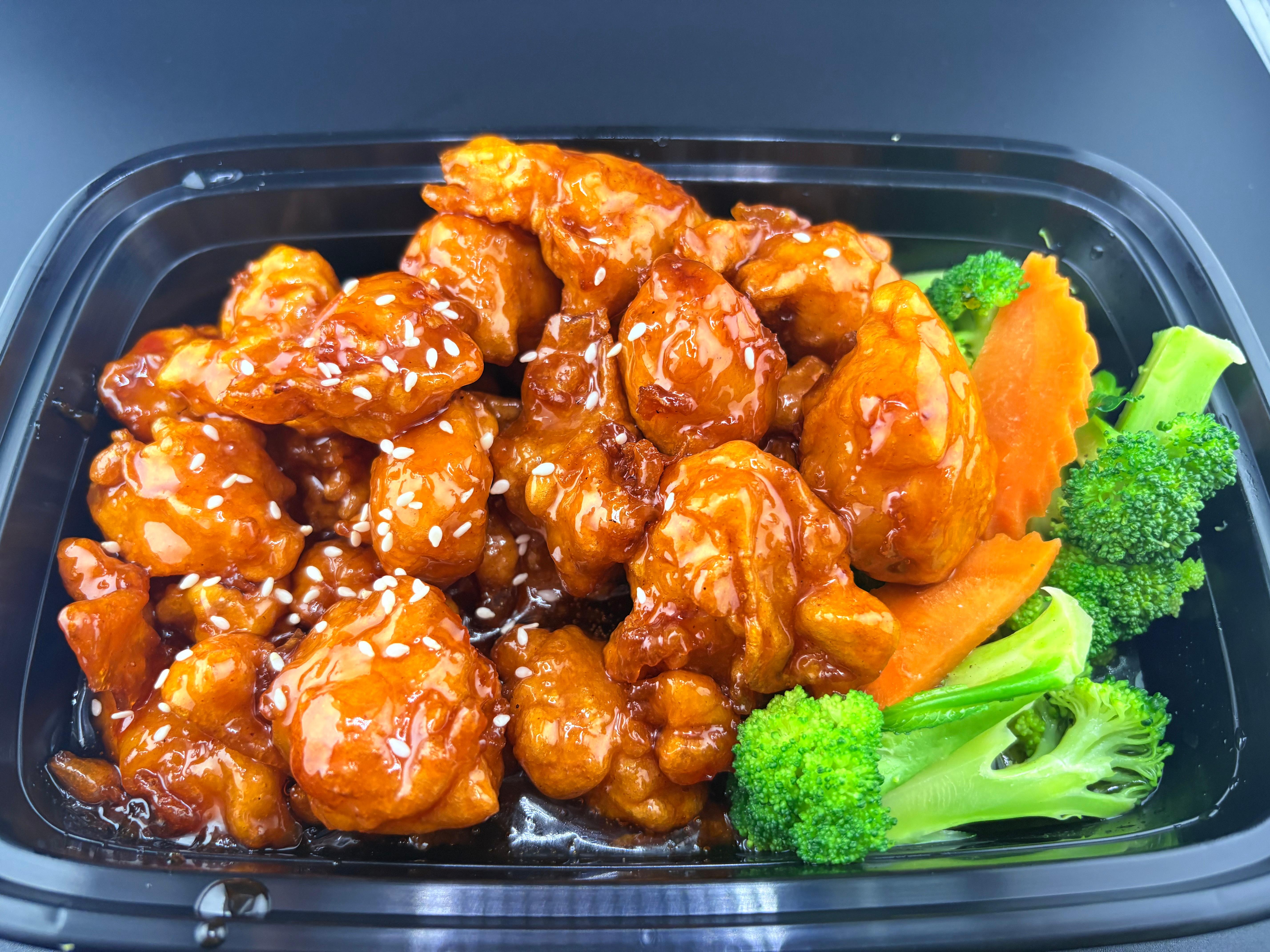 Orange Chicken.
