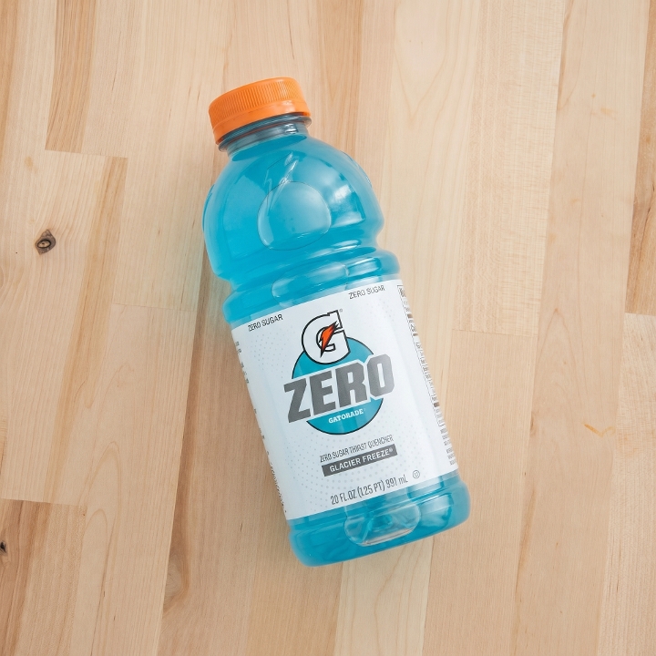 Gatorade Glacier Freeze Zero.